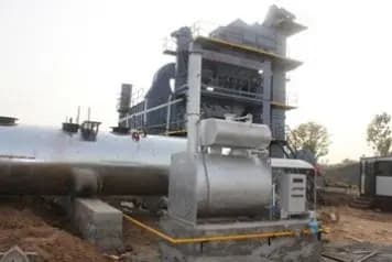 Natural gas burner system on the Atlas 160 TPH plant