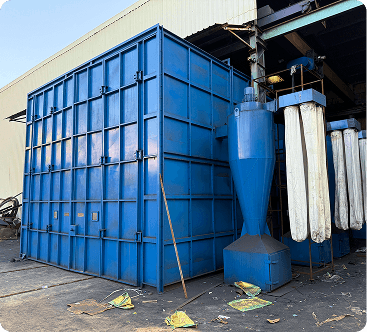 Blue Containers