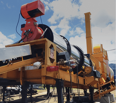Mobile Asphalt Drum Mix Plant