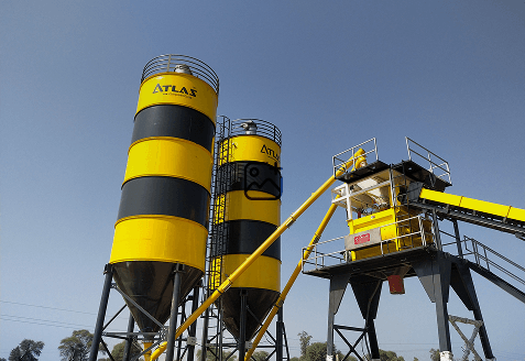 Mobile Concrete Batching Plants – Pan Mixer