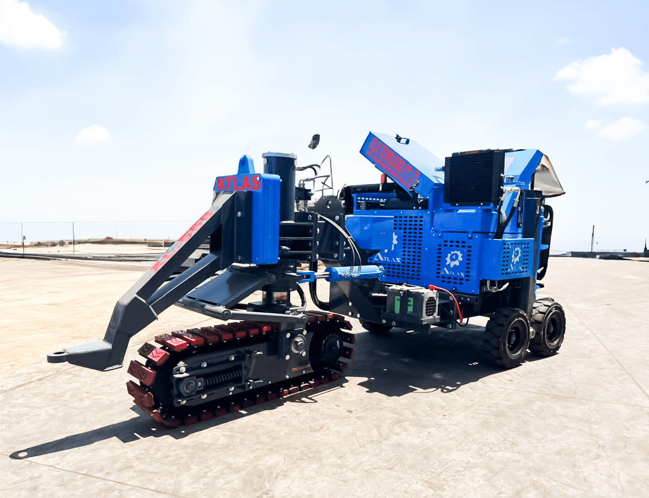 Concrete Kerb Laying Machine