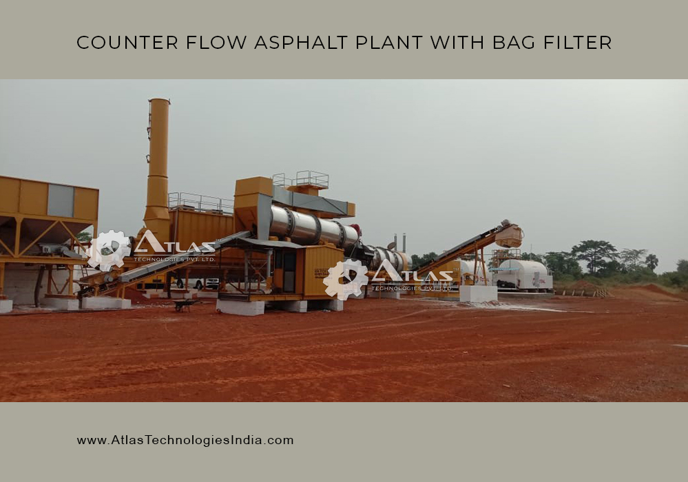 Counterflow asphalt plants by Atlas Technologies