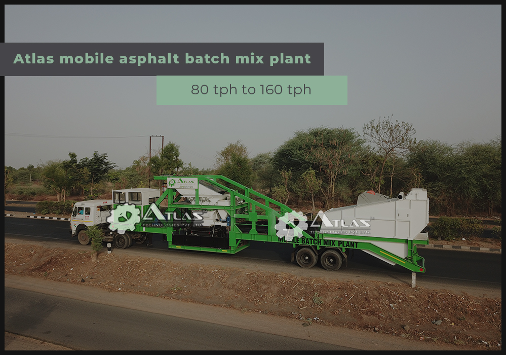 asphalt batch mix plant functioning
