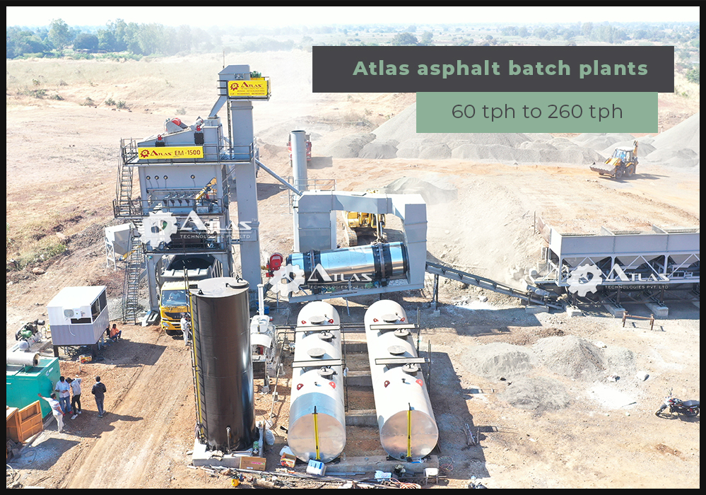 features components asphalt batch plants