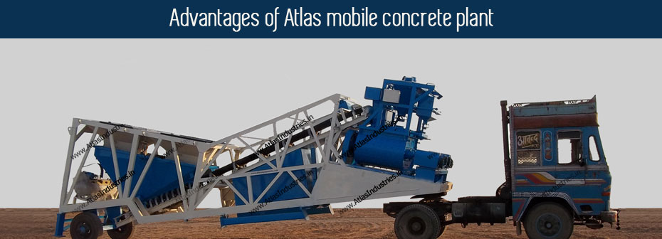 advantages mobile concrete mixer
