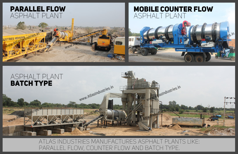 asphalt batch plant vs drum plant