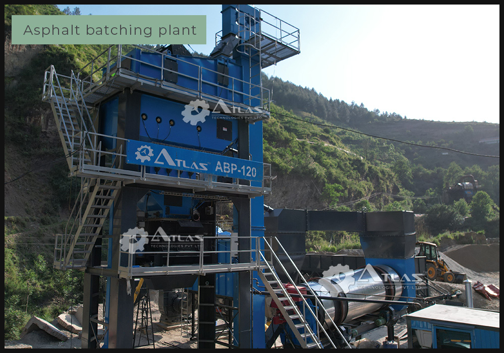 batch asphalt plant parts