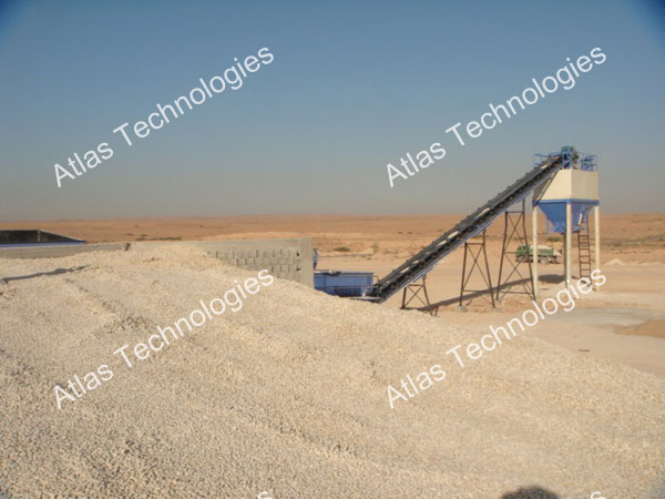 Soil stabilization plant and drum mix asphalt plant in Libya