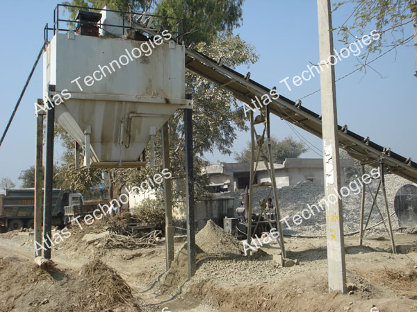 Soil stabilization plant near Chittorgarh, Rajasthan