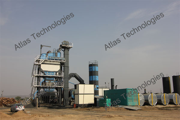 260 tph asphalt batch mixing plant