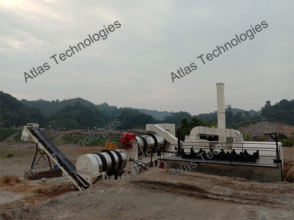 Counterflow asphalt mixer Malaysia