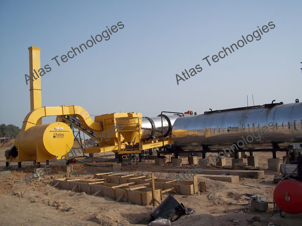 Drum mix plant installed in Nigeria