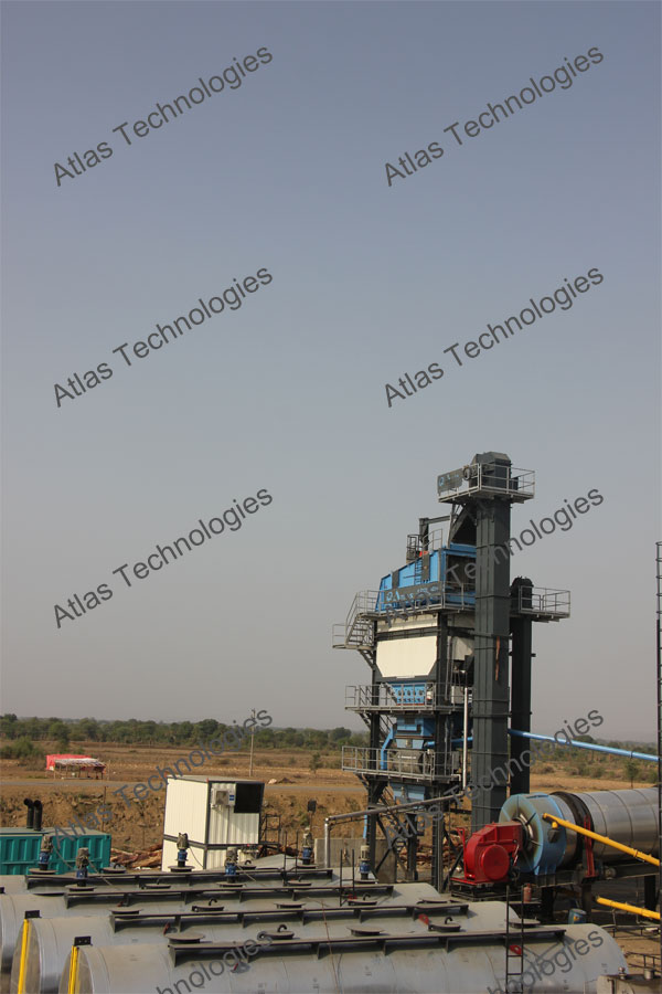 260 tph asphalt batch mixing plant