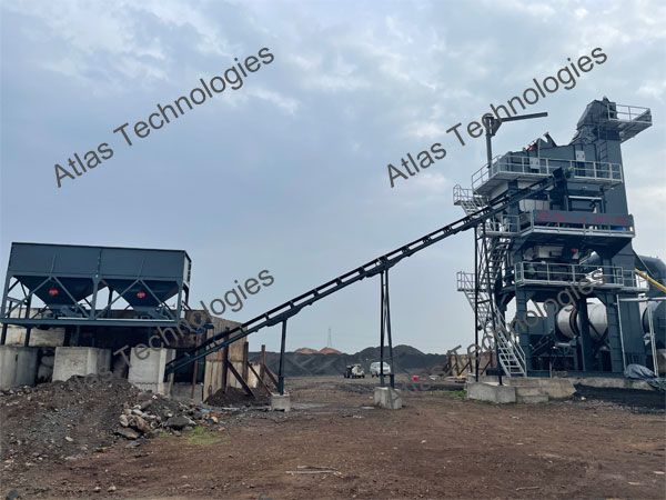 180 tph asphalt mixing plant India