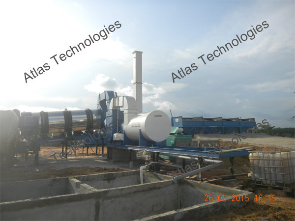 Counterflow asphalt mix plant Cote d ivoire.