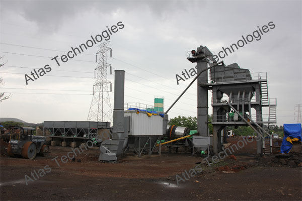 Asphalt batch mix plant 160 tph in Kalyan, India
