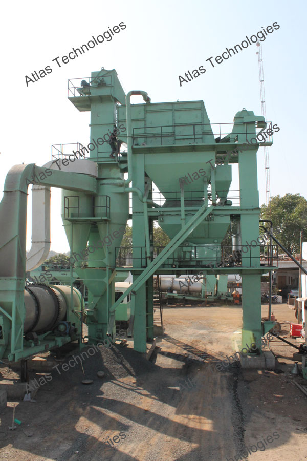 Asphalt batch mix plant near Ankleshwar, India