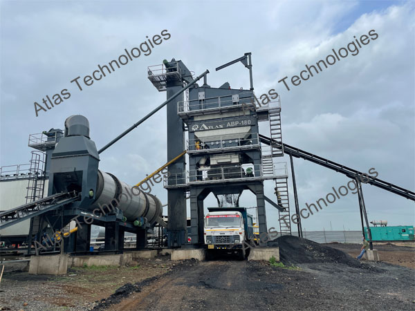 180 tph asphalt mixing plant India