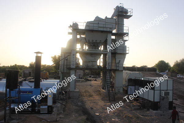 Asphalt batching plant - 160 tph Near Degana, Rajasthan