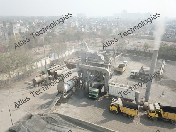 Asphalt Batch Mix Plant installed in Pune Municipal Corporation