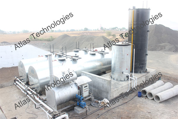 Asphalt mixing plant in Nashik, India