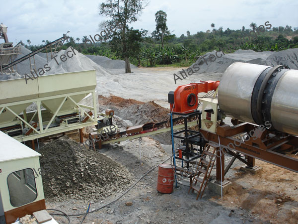 Asphalt drum mix plant in Nigeria