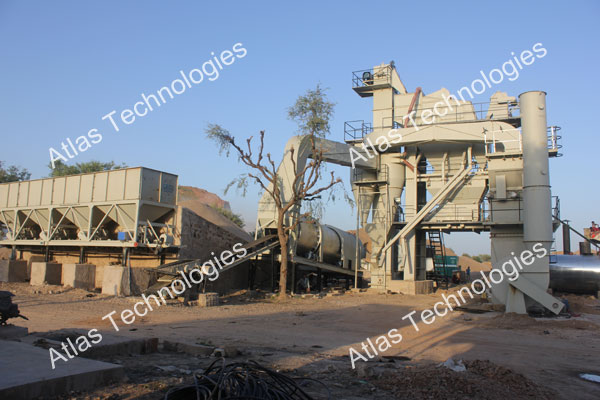 Asphalt batching plant - 160 tph Near Degana, Rajasthan