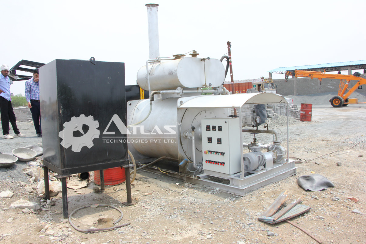 7 tph bitumen drum melting unit near Pali, India