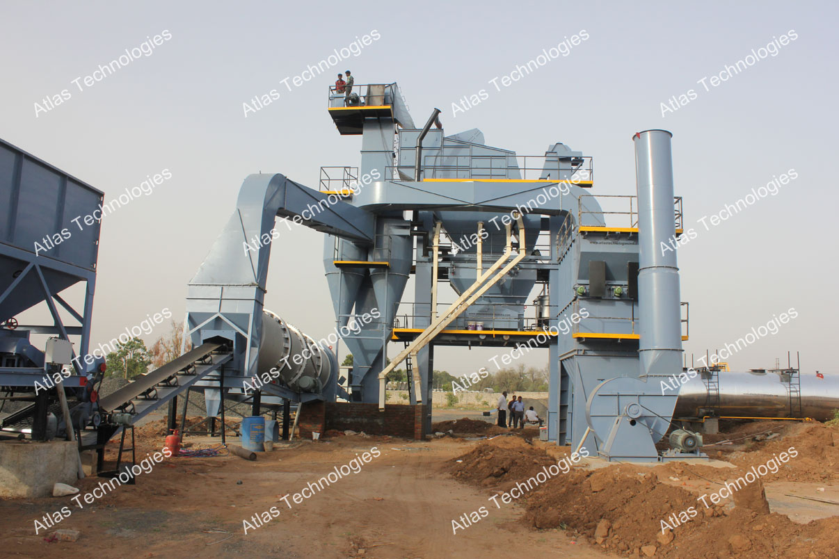 Hot mix asphalt plant Nr. Gandhinagar, India