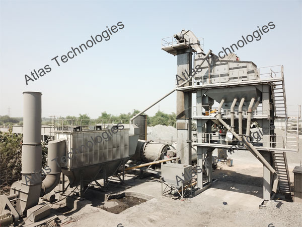 120 tph Asphalt Mixing Plant Installed Near Surat 