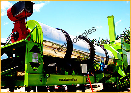 Portable asphalt plant