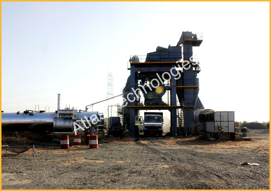 Asphalt batch plant