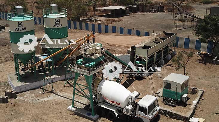 Inline Concrete Batching Plant