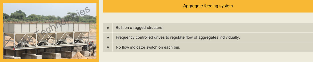 aggregate feeding system