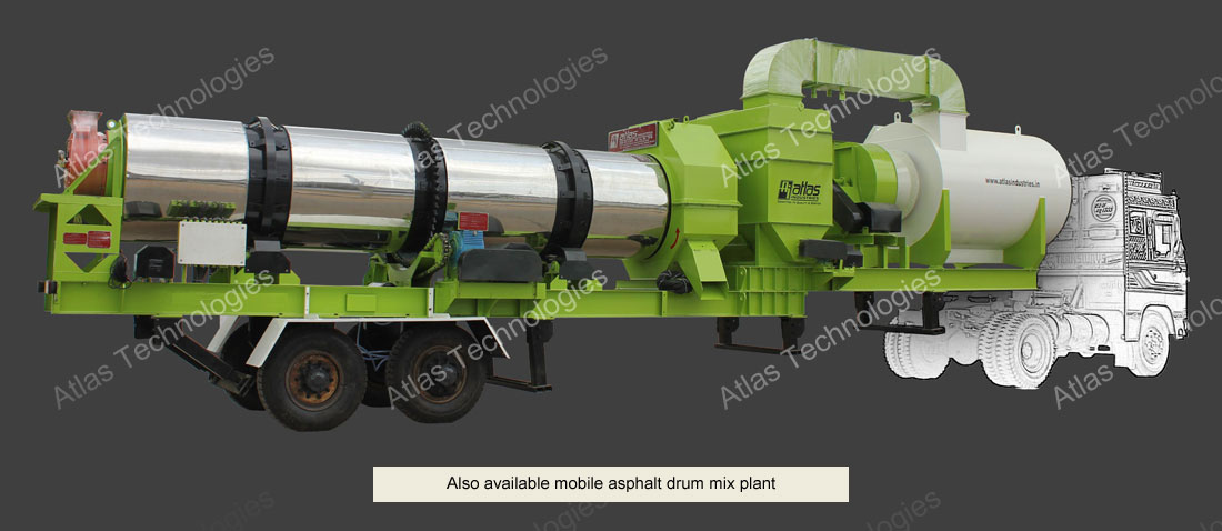 mobile asphalt plant