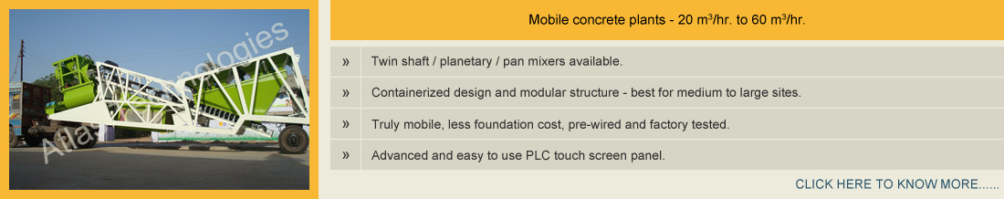 mobile concrete plants