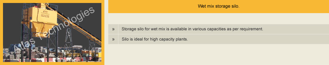 silo wet mix plant